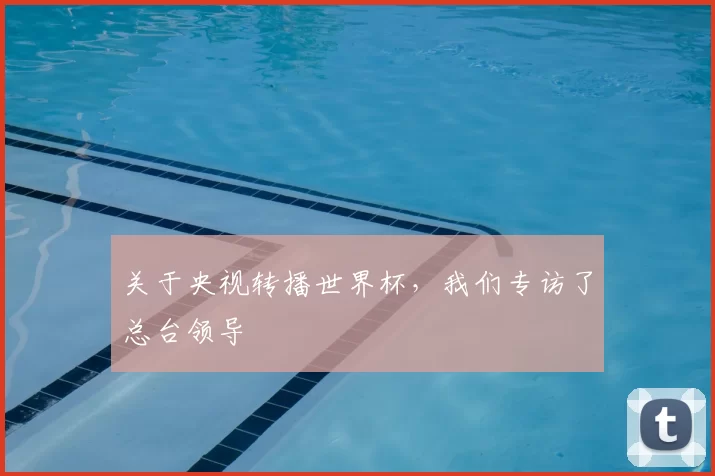 关于央视转播世界杯,我们专访了总台领导