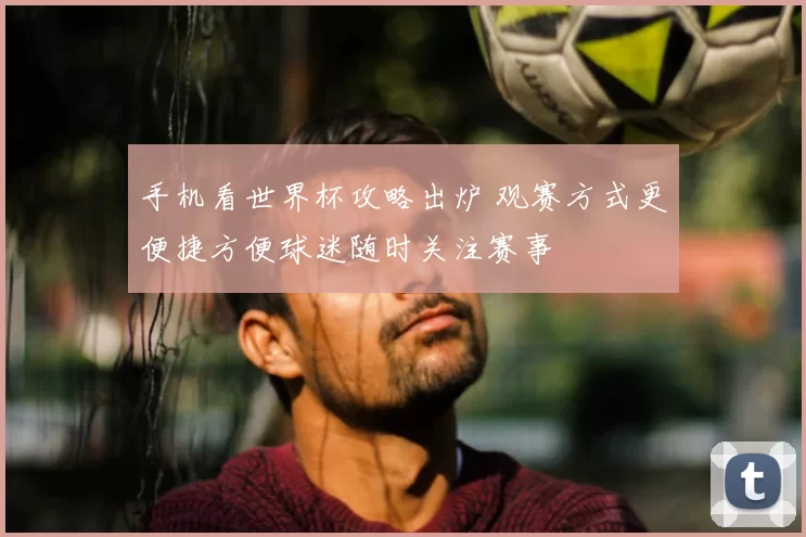 手机看世界杯攻略出炉 观赛方式更便捷方便球迷随时关注赛事