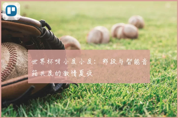 世界杯呀小度小度：那段与智能音箱共度的激情夏夜